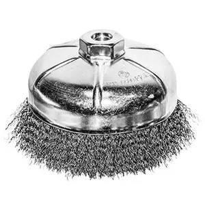 Century Drill & Tool  6 in. Crimped Wire Cup Brush Pack of 2