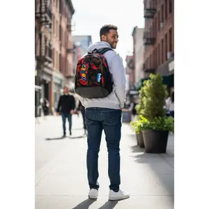 Cookies SF Bungee Functional Backpack for Luggage & Bags Use