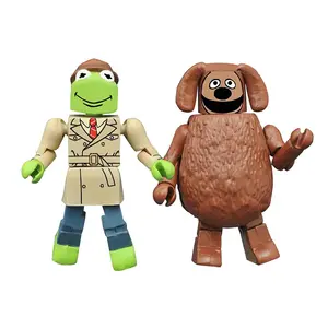 Muppets Reporter Kermit & Rowlf 2-Pack Series 2 Minimates