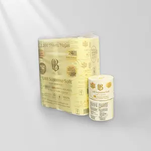 L&B Supreme Soft 4-ply Toilet tissue 24-Pack