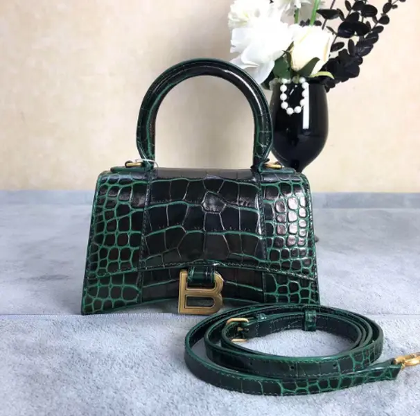 Pre-owned Balenciaga leather Crossbody Bags Hourglass Bag 00969 YAO