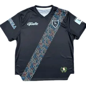 Guatemala 2025/2026 Third Jersey Navy Short Sleeve Unisex with Logo Details White Navy Colorblock Home Away Wear