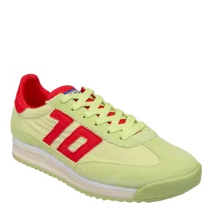 Back 70: BARKLEY JOGGER in LIGHT YELLOW RED Sneakers