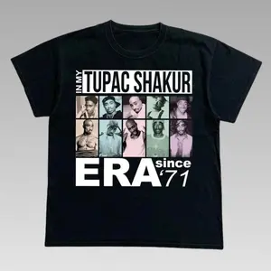 Vintage In My Tupac Era Shirt, Vintage TuPac Graphic Tee, Hip Hop Music Lover Shirt, Rap Shirt For Men, For Women