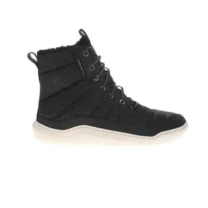 Vivobarefoot Womens Gobi Hiber Snow Casual Boots Ankle Low Heel 1-2" - Black