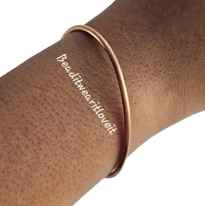 Pure Copper Bangles, Style #5  [Made-to-Order]