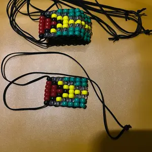 Flag Bead Lanyard