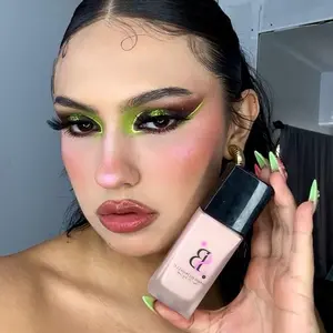 High Coverage Long-Lasting Waterproof Foundation, Cosmetic for All Skin Types, Full-Coverage Makeup