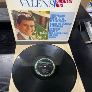 Richie Valens Vintage His Greatest Hits Vinyl Record LP - Classic Rock Music Collection