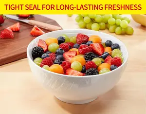 Easy-Cut Cling Wrap, Pack Of 2, Total 200 Square Feet, 12 Inch Width, for Restaurant Use, Perfect for Food Preservation & Kitchen Organization