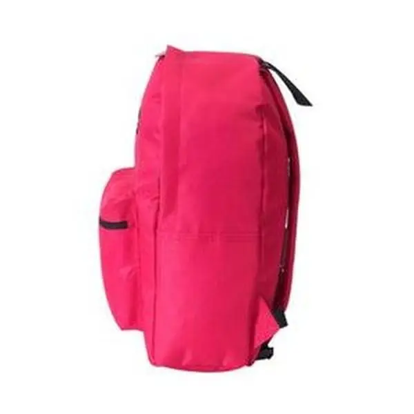 212 MAIN Everest 1045K-HPK Basic Backpack, Spacious Luggage, Streamlined Design, Easy Access, Zip Closure - Hot Pink, Casual Travel Backpack, Stylish Daypacks