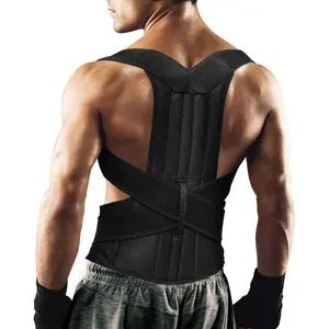 Back Brace Posture Corrector Belt for Women & Men Back Lumbar Support, Adjustable Shoulder Posture Support for Improve Scoliosis Back Stretcher