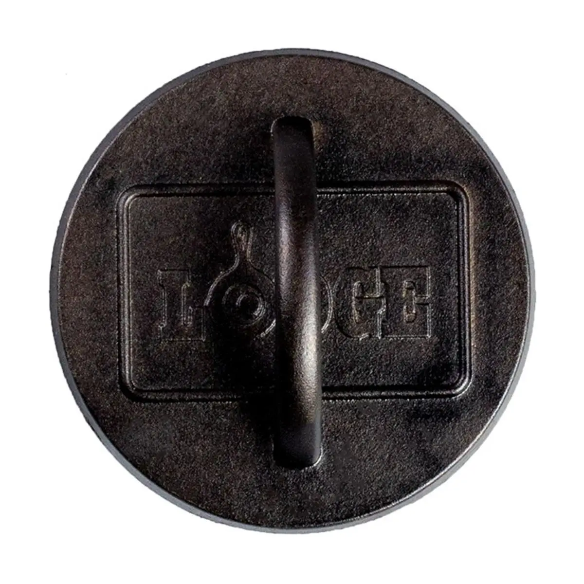 Lodge 6.25 in. Cast Iron Circular Burger Press - Stable Kitchen Grill Utensil for Meat & Poultry Preparation, Makes Perfect Patties