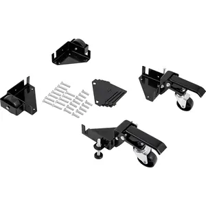 VEVOR Mobile Base,  400 lbs Weight Capacity, Adjustable from 9.5" x 9.5" to Infinity, Heavy Duty Universal Mobile Base Stand with Swivel Wheels for Woodworking Equipment, Bandsaw, Power Tools, Machines