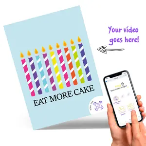 Video Greeting Card with AR*: Customize with Personal Video birthday cards