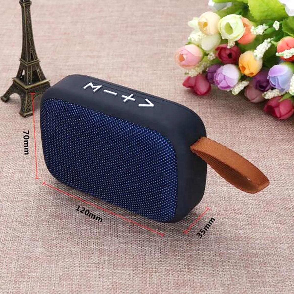 Portable Bluetooth 5.0 Oxford Speaker - Mini Wireless Audio Amplifier with 3D Stereo Hifi Sound, Phone & Game Compatibility, Cable-Ready Outdoor Music Player