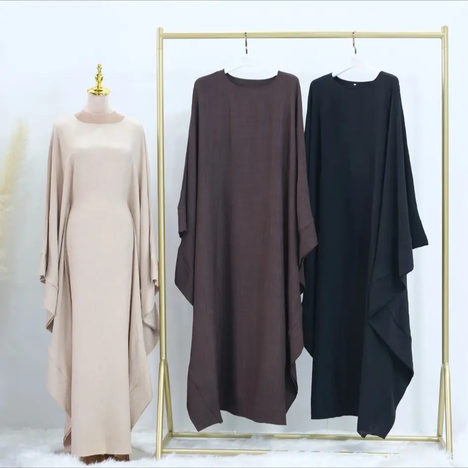 Butterfly abaya with matching scarf