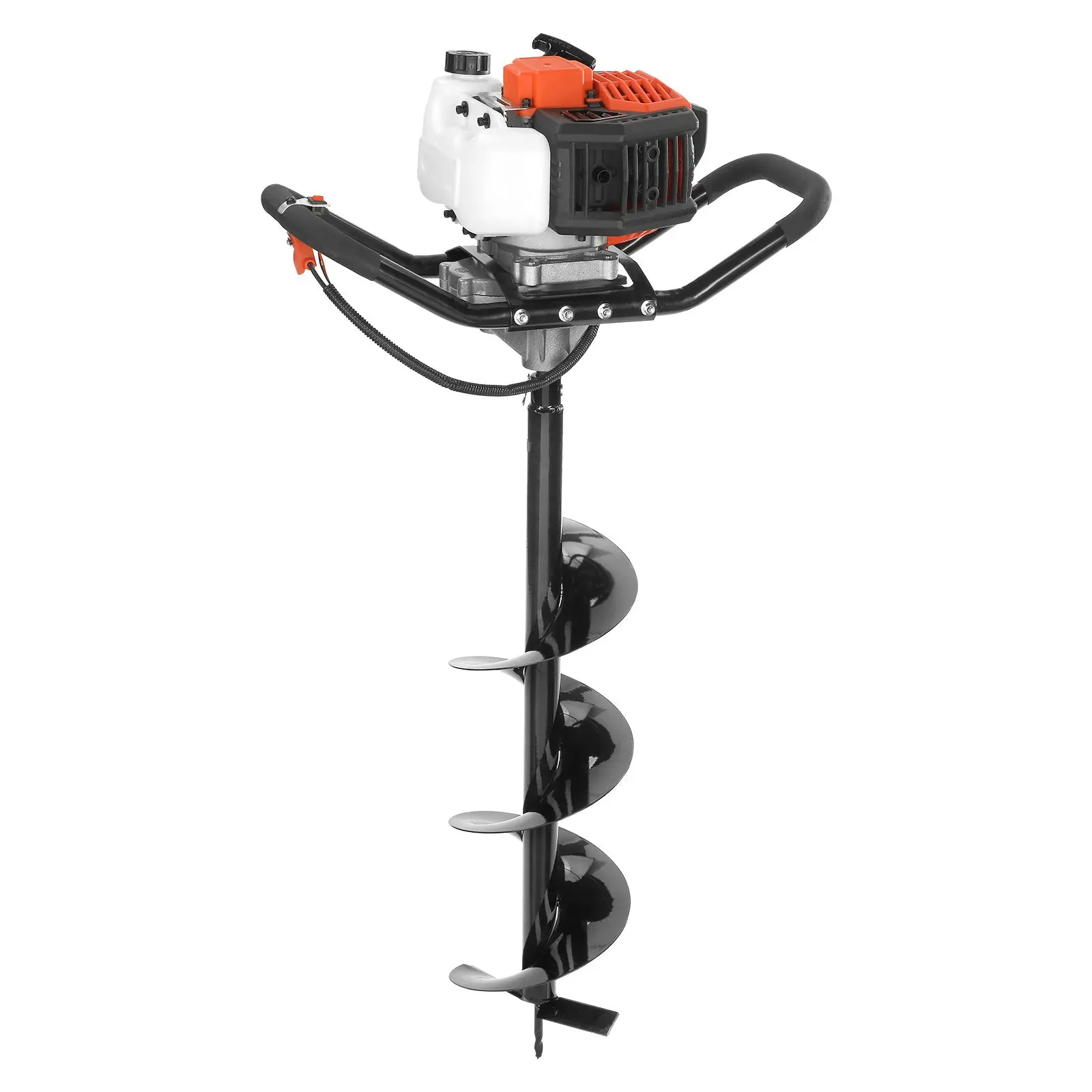 Gas Post Hole Digger 43cc - 2-Stroke Auger with 6