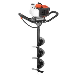 Gas Post Hole Digger 43cc - 2-Stroke Auger with 6" Bit EPA Certified