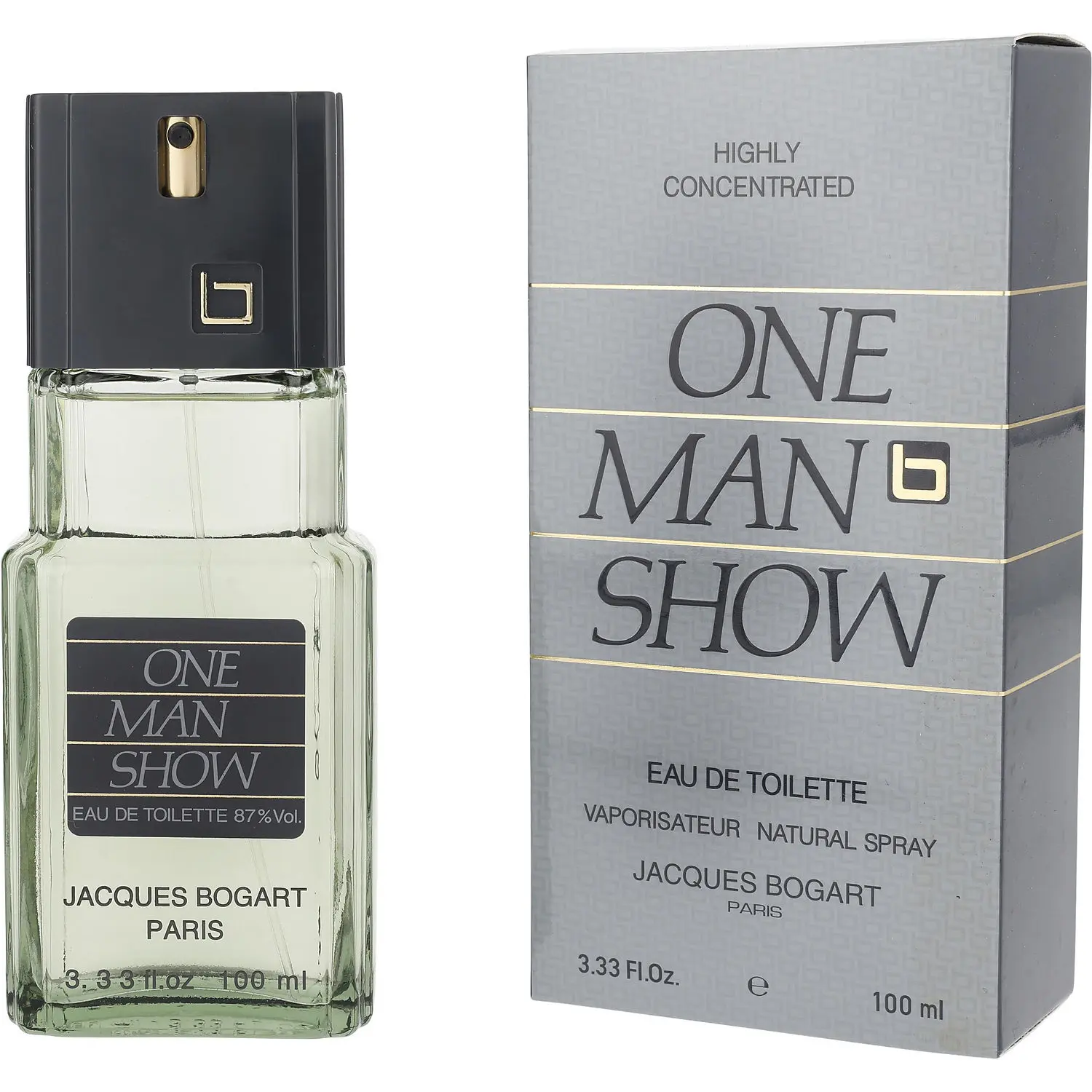 One Man Show Set-Edt Spray 3.3 Oz & Aftershave Balm 0.10 Oz Mini For Men One Man Show Set-Edt Spray 3.3 Oz & Aftershave Balm 0.10 Oz Mini For Men