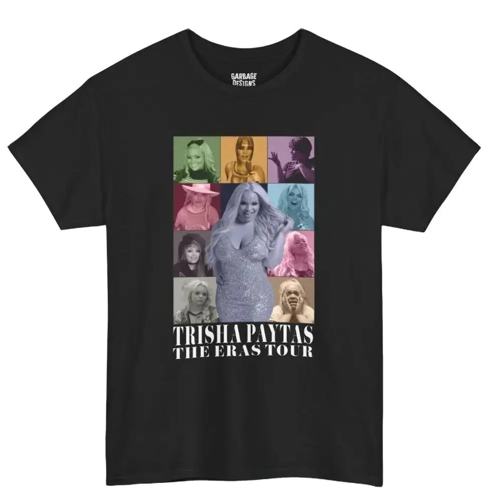 Trisha Paytas The Eras Tour T-Shirt - Short Sleeve Crew Neck Soft Tshirt Menswear Top Domestic Hoodie
