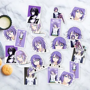 Stickers Pack 20 Pcs Mizore Guitar Shirayuki Car Bike Bumper Vinyl Waterproof Water Colorful Aesthetic Skateboard Luggage Laptop Bottle
