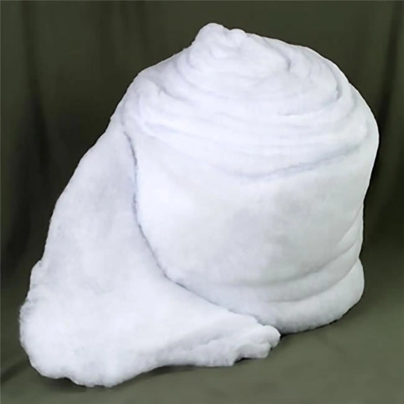 White Snow Roll Indoor Christmas Decor
