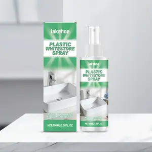 Plastic Remover, Surface Yellowing Plastic Renovation Cleaner, Gentle Formula, Non-Damaging, Anti-Yellowing, Effective Cleaning Solution