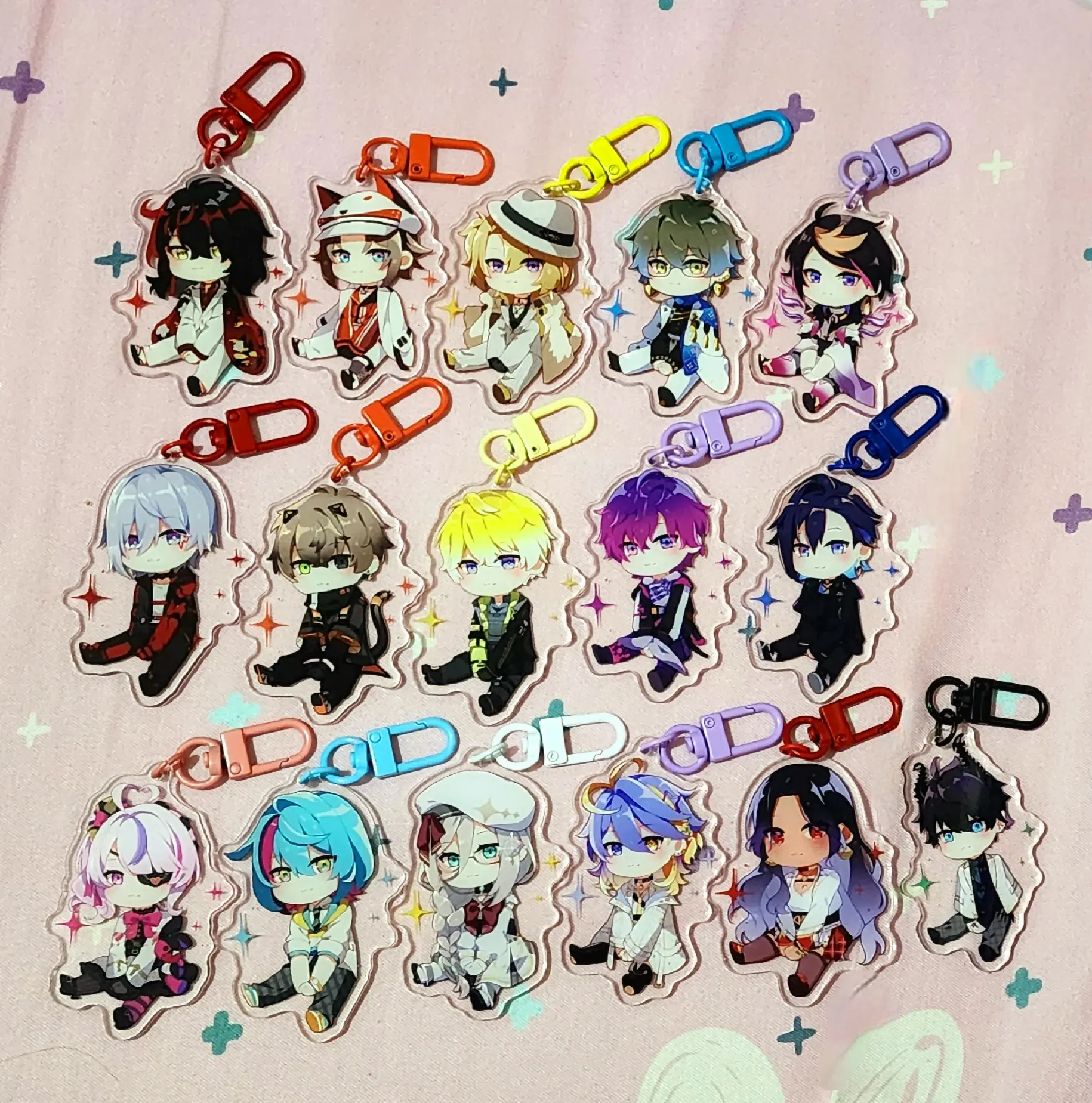 NijiEN Acrylic Charms