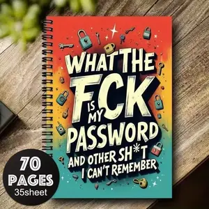 Password Notebook Blind Box, Random Funny Password Record Book, Unique Design, Perfect for Organizing Your Passwords, Fun and Practical Gift Idea