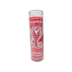 Spiritual Candle "Clear the Path" - Destroy Obstacles and Open Roads by Veladora Brand with Cobra Design