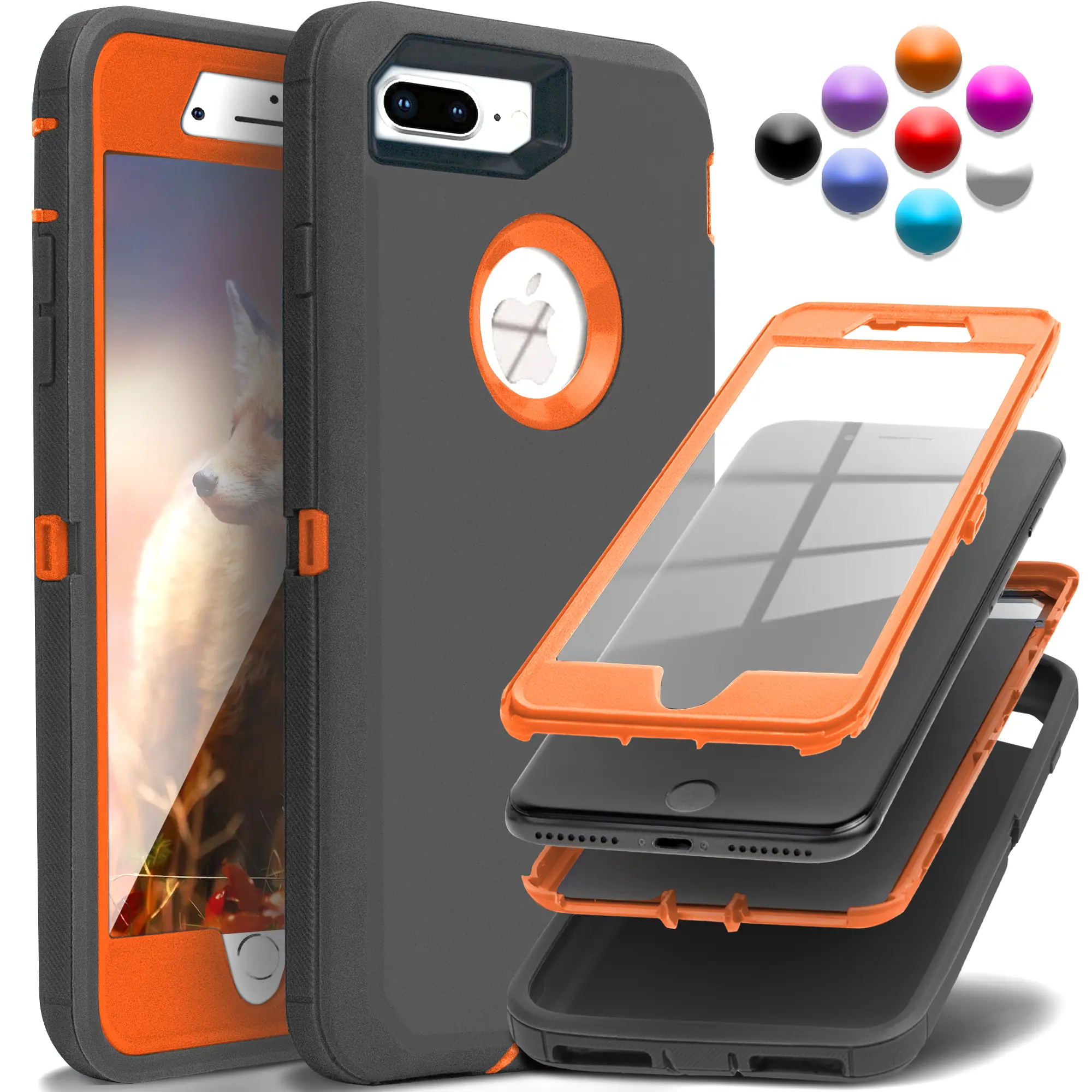 Black | Orange