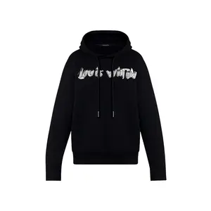 Louis Vuitton Graphic Hoodie Black