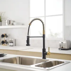 New Single Handle Pull-Out Sprayer Kitchen Faucet
