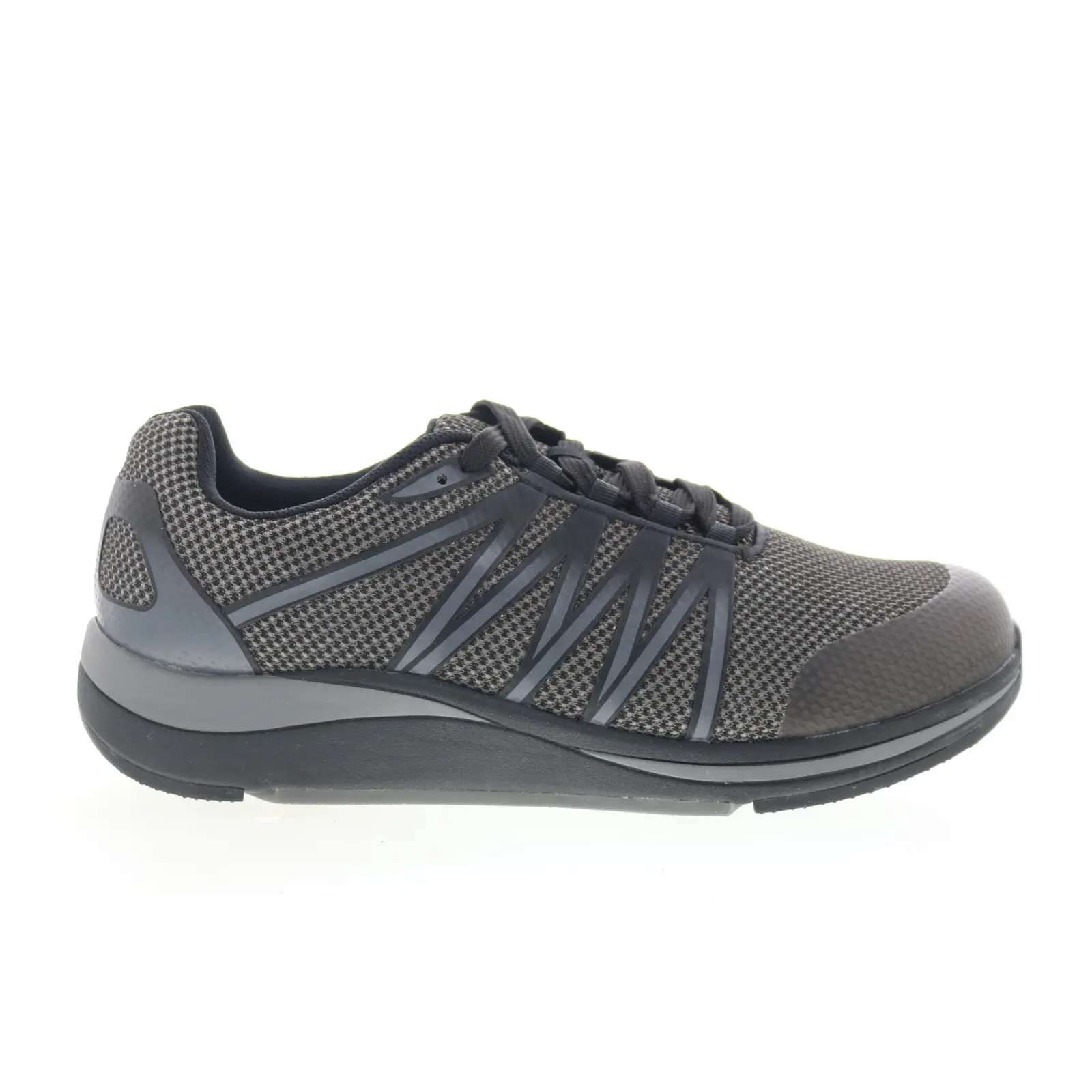 Drew Player 40105-19 Mens Black Wide Canvas Lace Up Lifestyle Sneakers Shoes
