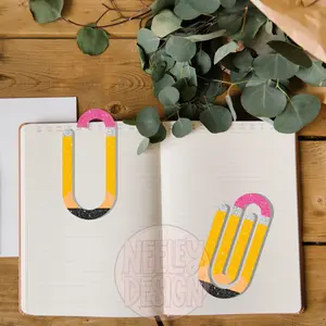 Jumbo Paperclip | Bookmark | Pencil Design
