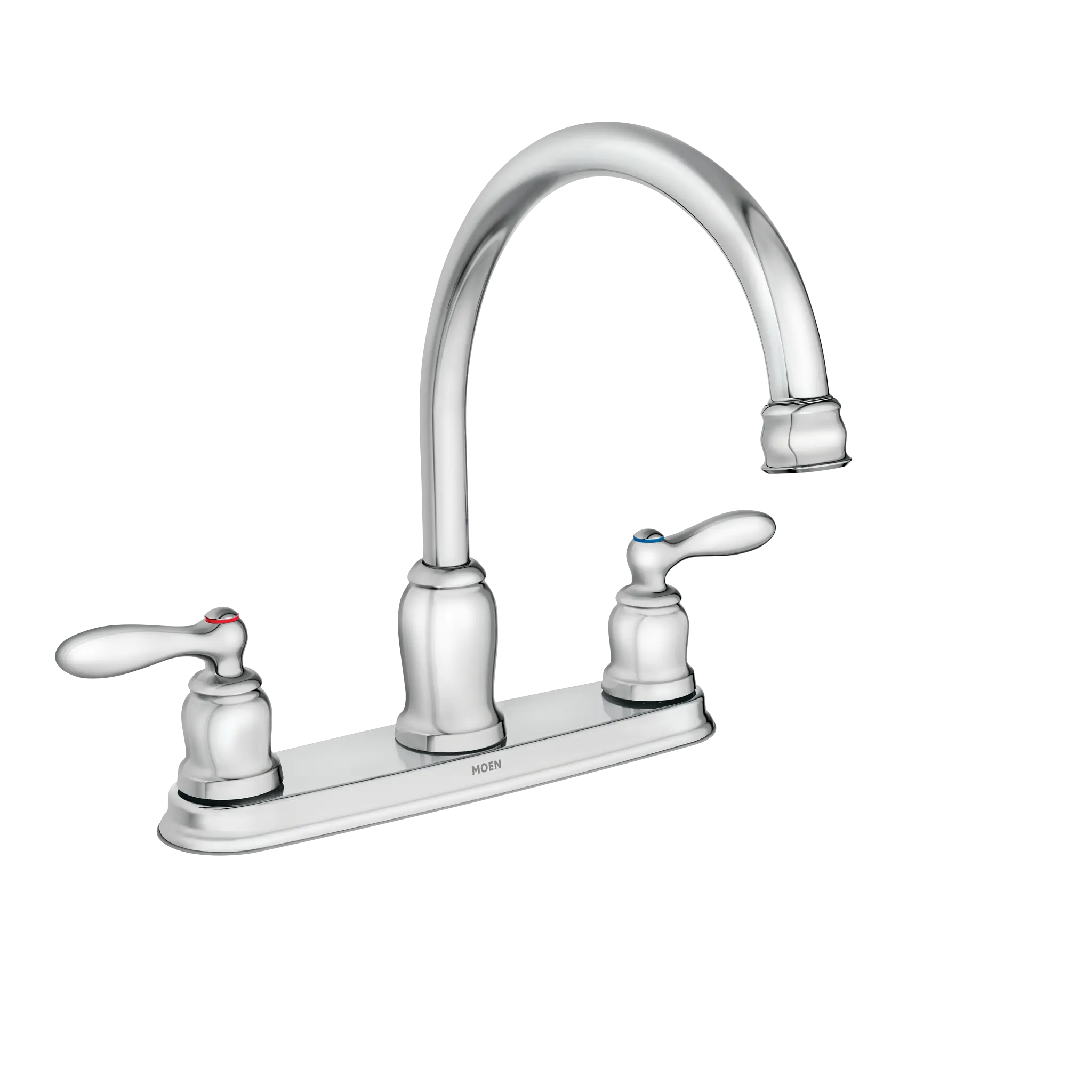 Caldwell Two-Handle Low Arc Kitchen Faucet