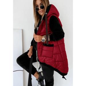 Imily Bela Women's Hooded Outwear Vest Lightweight Zipper Up Padded Gilet With Pockets