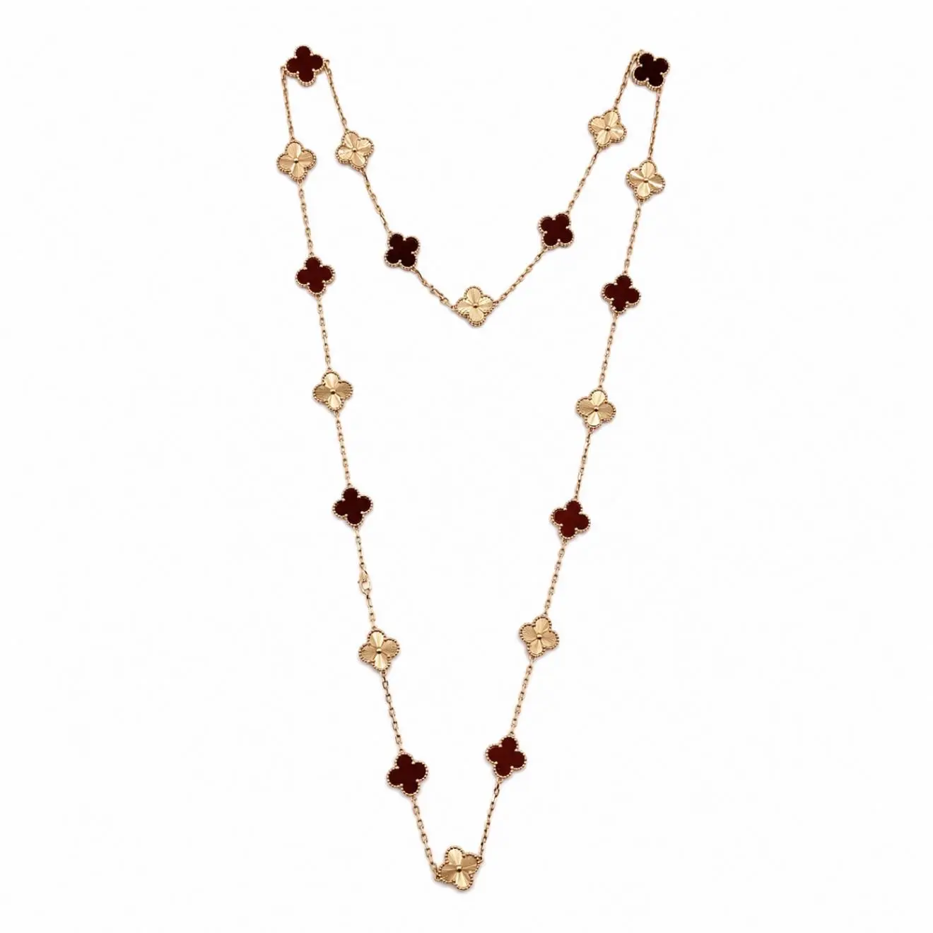Pre-owned CALUXJ VAN CLEEF & ARPELS Vintage Alhambra Necklace