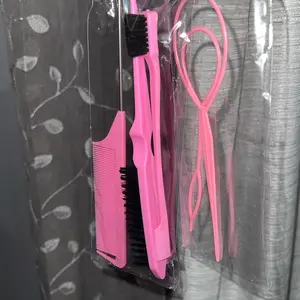 Colorful Hair Ties Set for Girls, Includes Hair Styling Accessories, Convenient Hair Puller and Combs, Perfect Baby Hair Bows Collection, Hair Accessories Sets