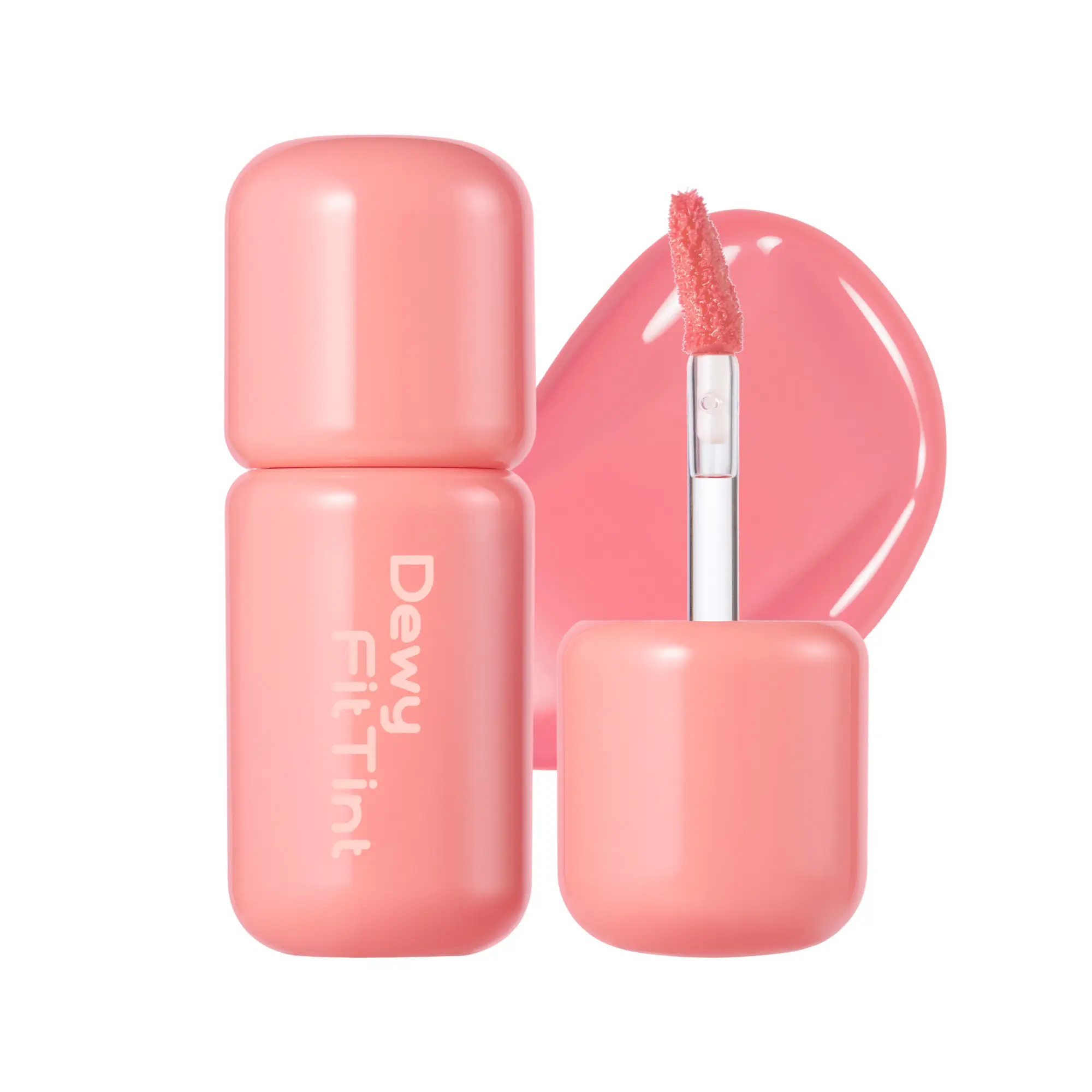 2aN Dewy Fit Tint (0.15oz) – Dewy Lip Tint with High-Shine Glow & Vivid Lip Stain | Hydrating Essence + Oil-in-Water Blend | Lightweight, Non-Sticky K-Beauty Lip Stain