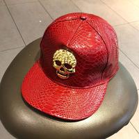 Red-Gold Skull