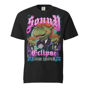 Sonny Eclipse Cosmic Crooner Tee Tomorrowland Space Lounge Rock Shirt Retro Y2K Graphic Disneyana Outfit of the Day Park Day Outfit 100% Soft Vintage Washed Cotton Comfort Colors Tee