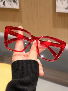 Cute Cat Eye Frame Anti-blue Light Glasses, Fashion Eyeglasses for Women & Girls, Fashion Eyeglasses for Work, Daily Clothing Decor, for Birthday Gift, Trendy Casual Frames, Stylish Eyeglass