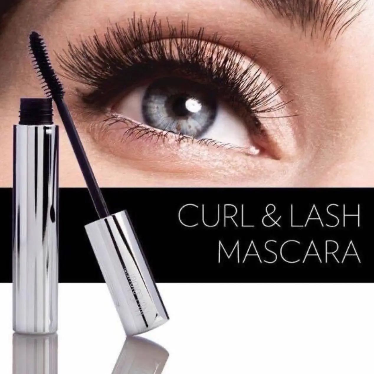 Curl & Lash Mascara Makeup- Voluminous Long Lasting Mascara- Cosmetic