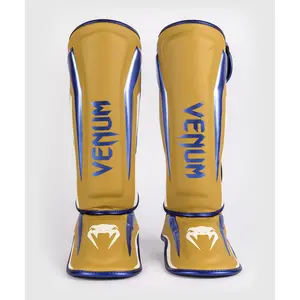Venum Elite Shin Guards - Camel - Special Edition