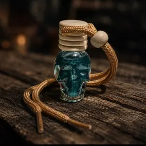 Glass Skull Car Air Freshener Diffusers