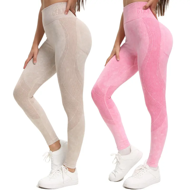 Women's 2-Piece Seamless Leggings Set - High Waist Tummy Control, Shadow Contour, Pelvic Lift Scrunch Butt Gym Workout Apparel for Fitness (Women 2 Set), Leggings Women