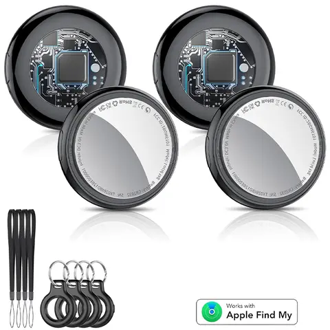 [Fall Deals] Tukio Tx02 Compact Wearable GPS Tracker - Weather Resistant, Trackable, IP67 Waterproof, No Monthly Fee, Replaceable Batteries, Custom Points of Interest, Wrist-Compatible, Works with Find My for iOS Users