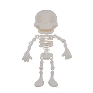 Flexi Skeleton – Bouncy Articulated Figure | 3D Printed Toy